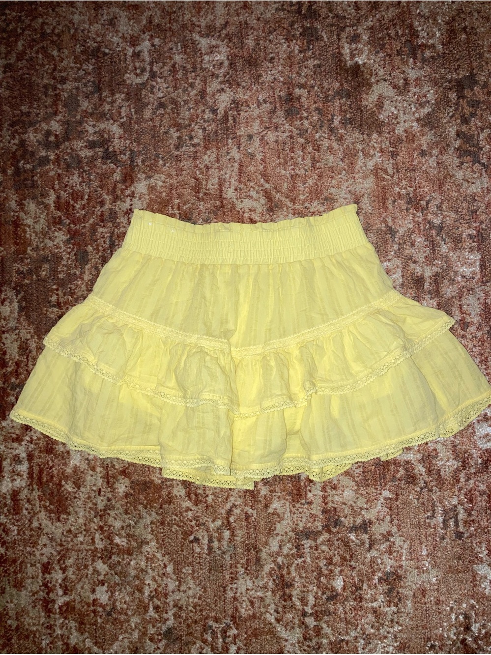 Yellow Frill Seeker Ruffle Skort - Picture 3 of 7